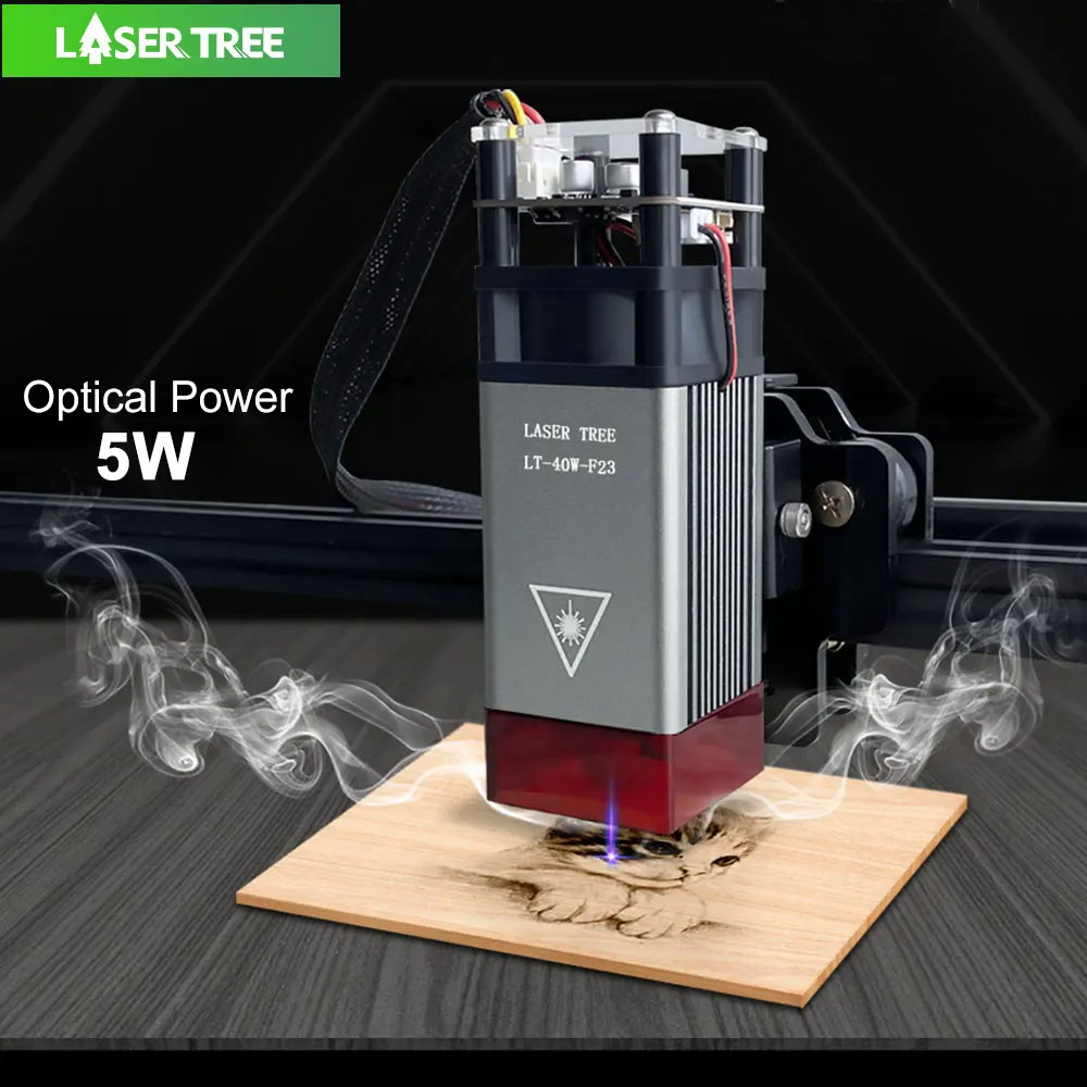 โมดูลเลเซอร์ LASER TREE 4w 5W  - Industrial Laser Engraver บทวิจารณ์และราคา